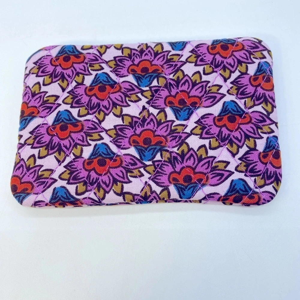 Vera Bradley Purple Floral Tissue Holder NWT